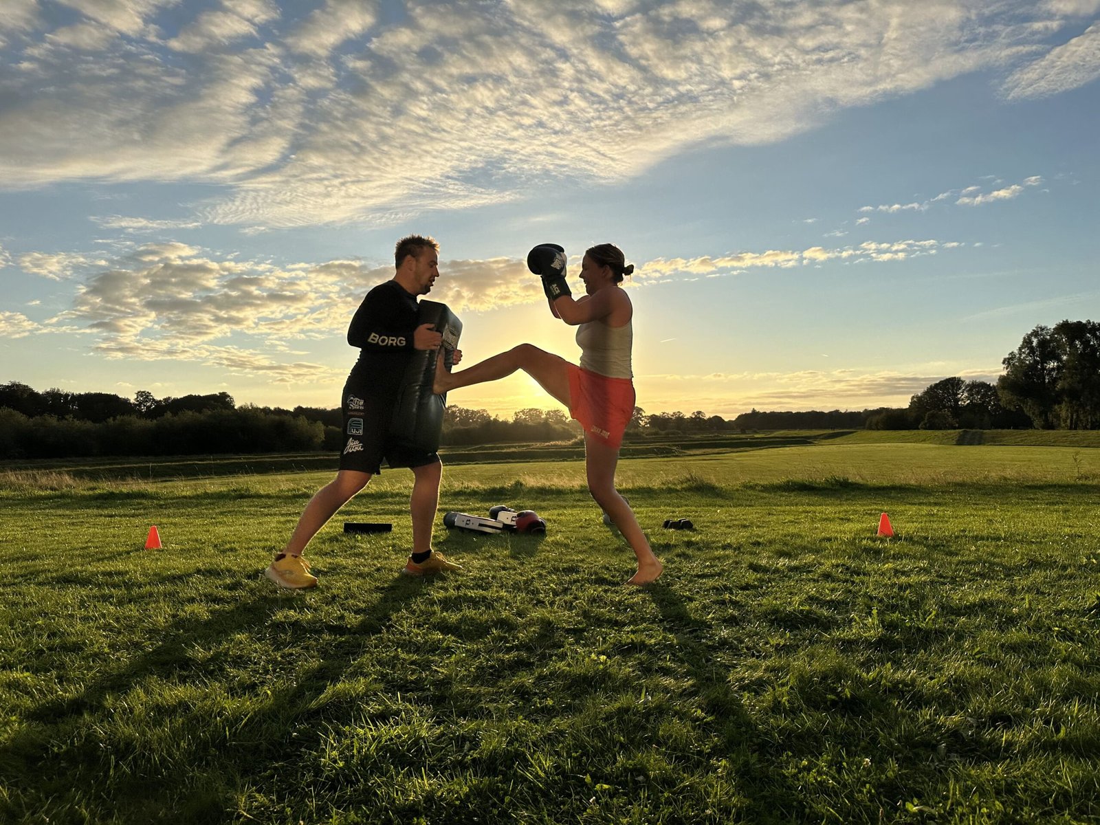 Groepsles bij Box-Fit Gym Ommen