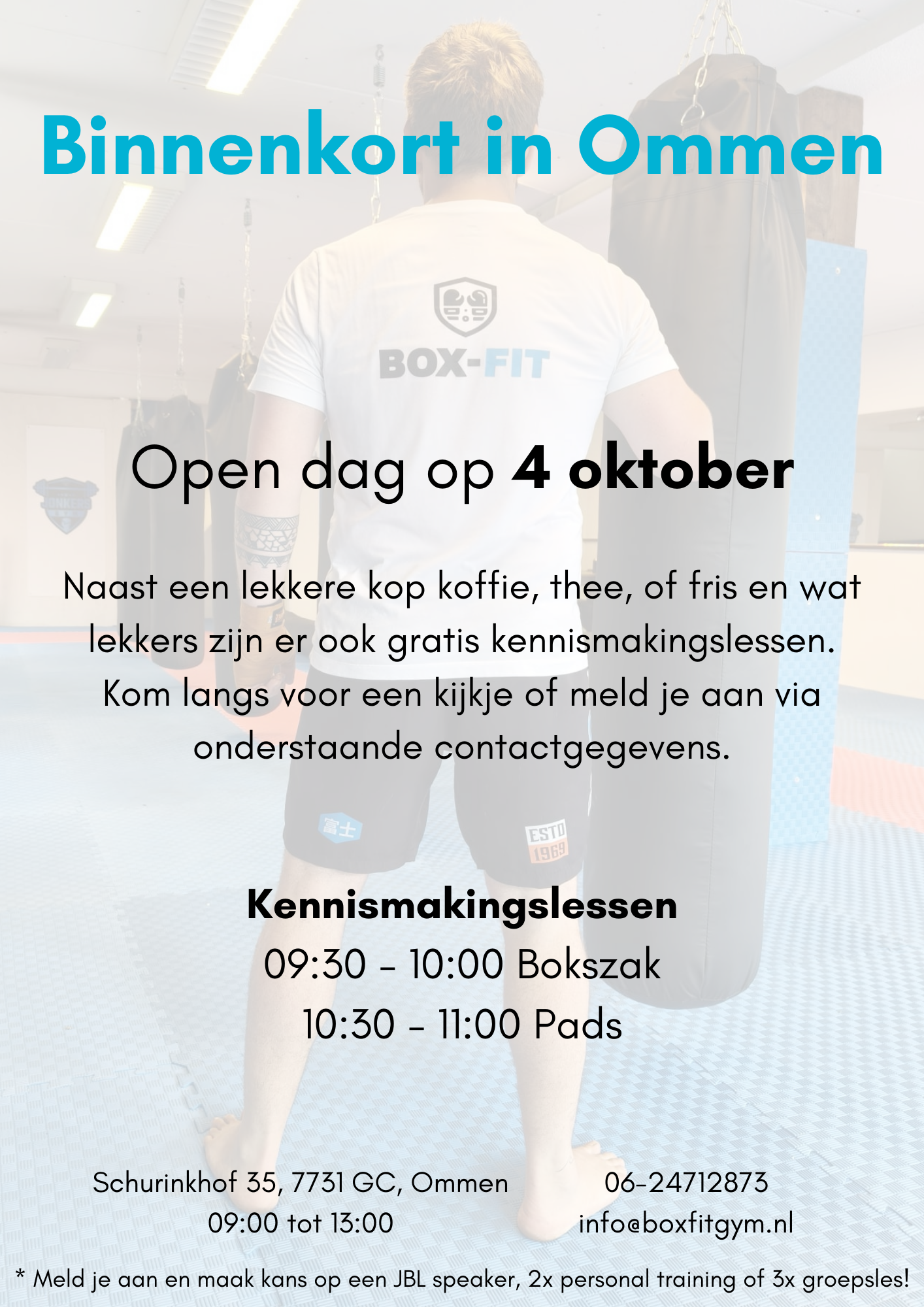 Training bij Box-Fit Gym Ommen